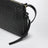 Pochette Intrecciato Piccolo media in nappa nera