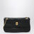Borsa a spalla Madison nera in Intrecciato