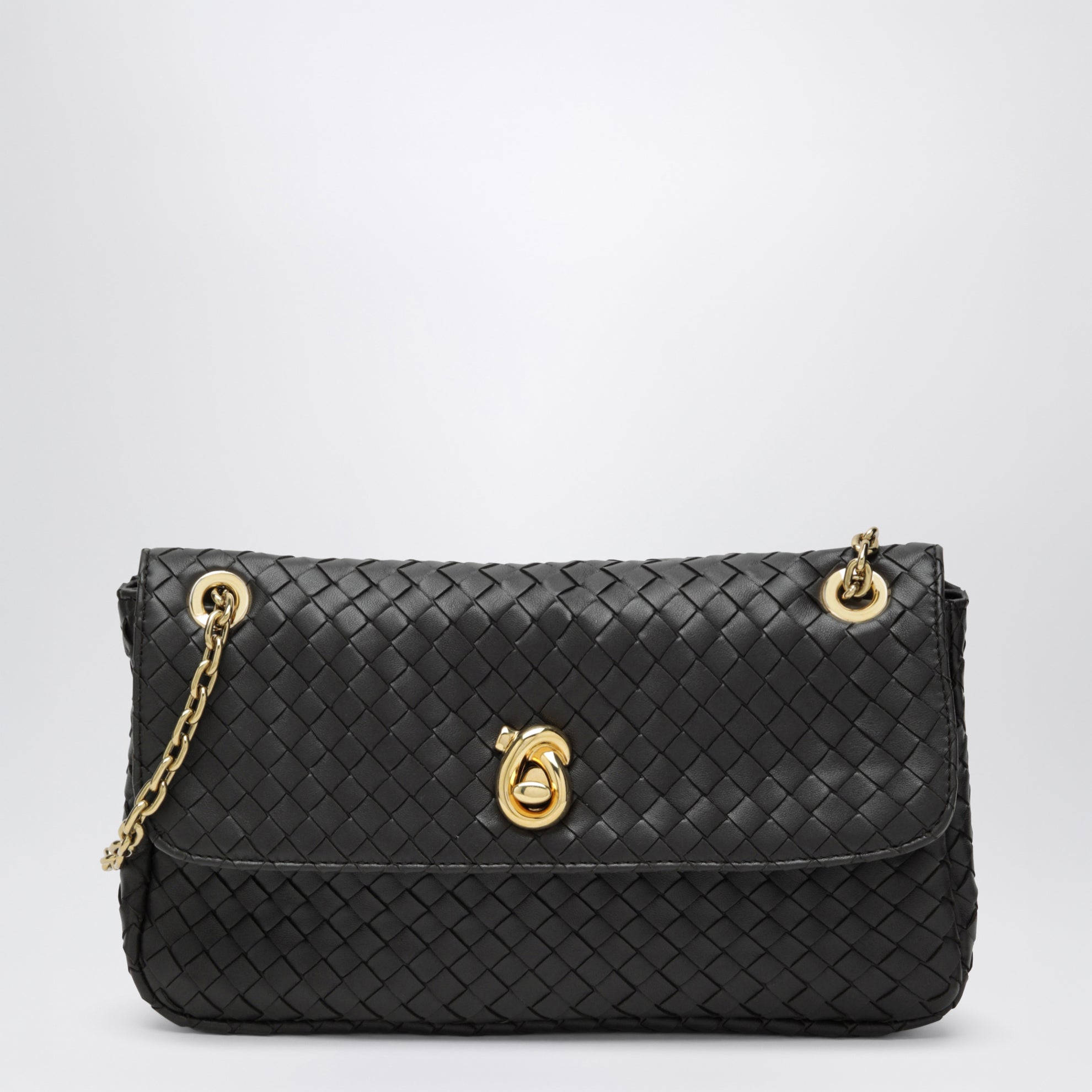 Schultertasche Madison aus Lammleder in Espresso