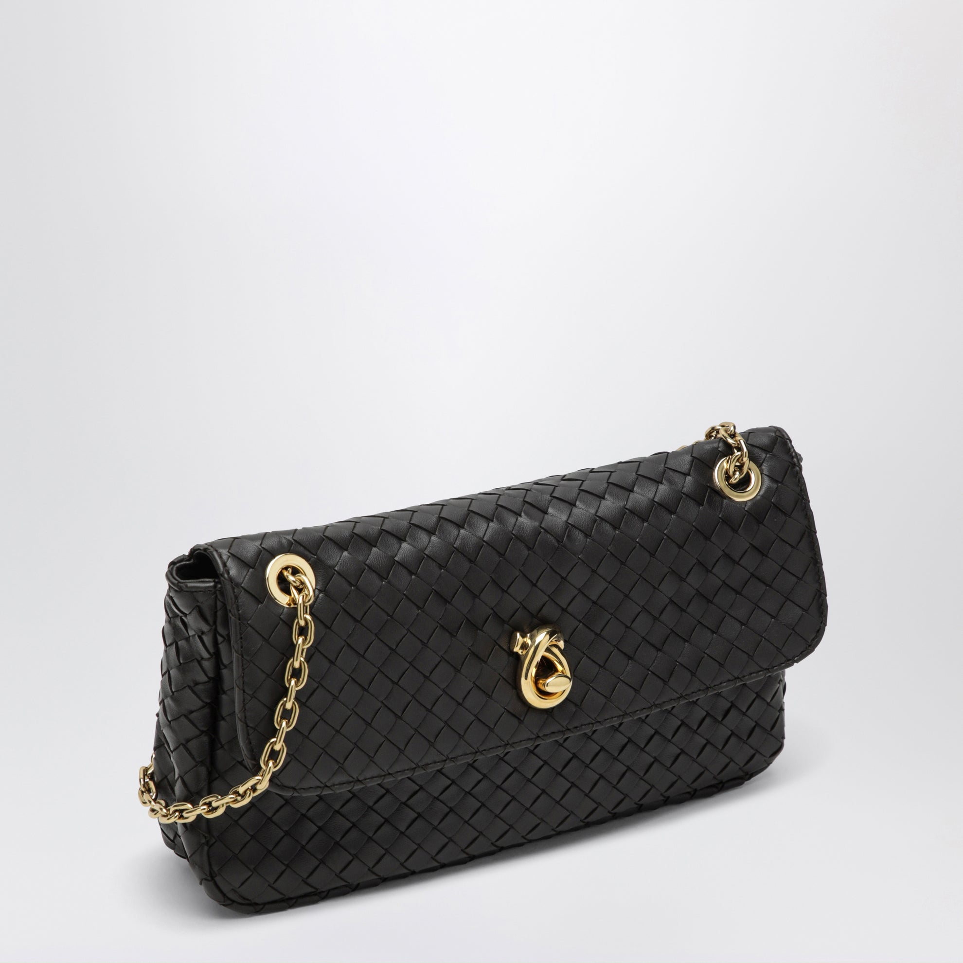Schultertasche Madison aus Lammleder in Espresso