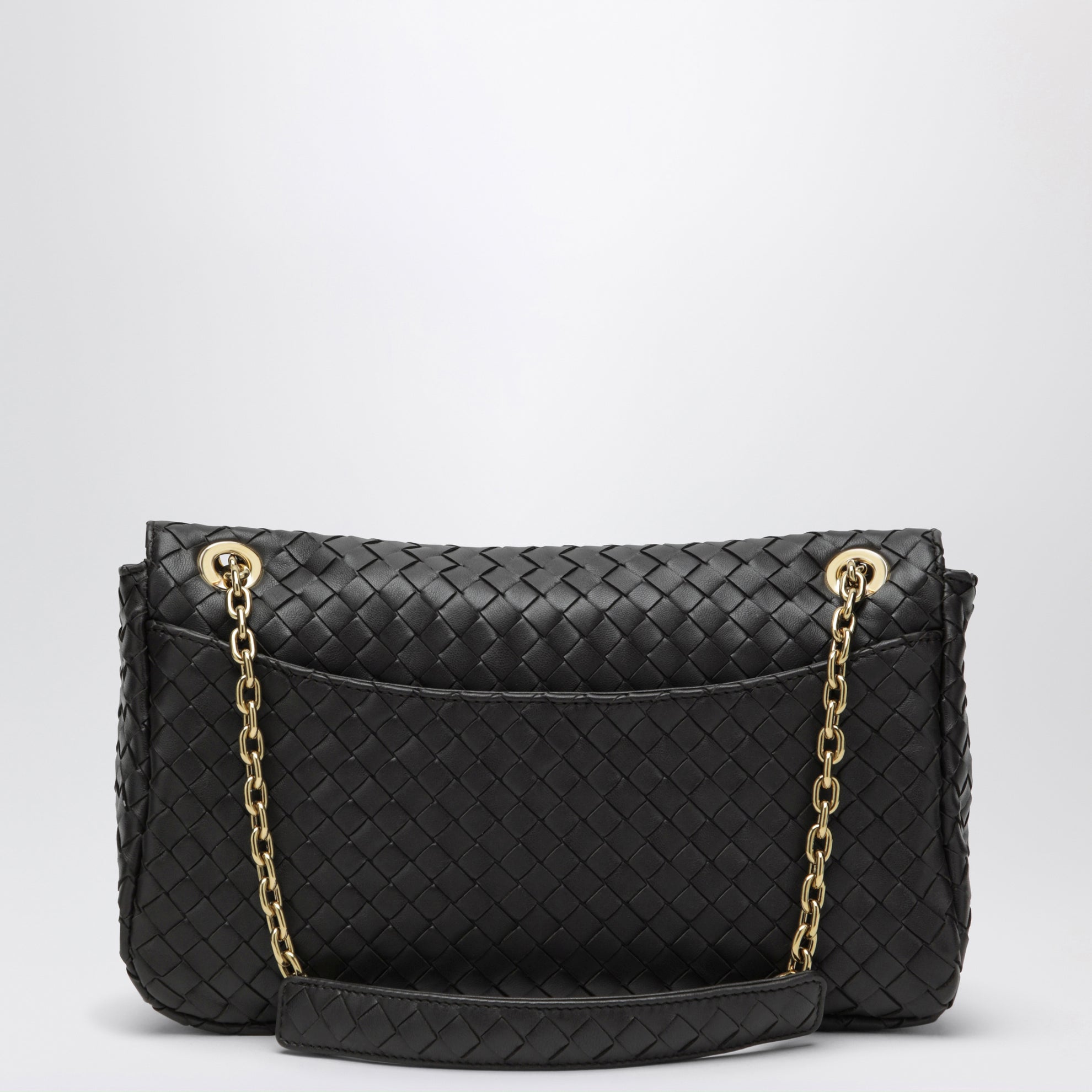 Schultertasche Madison aus Lammleder in Espresso