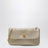 Borsa a spalla Madison in pelle intrecciata écru