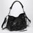 Bucket-Bag Le City klein aus Lammleder in Schwarz