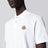 Polo in piquet di cotone bianca con patch logo