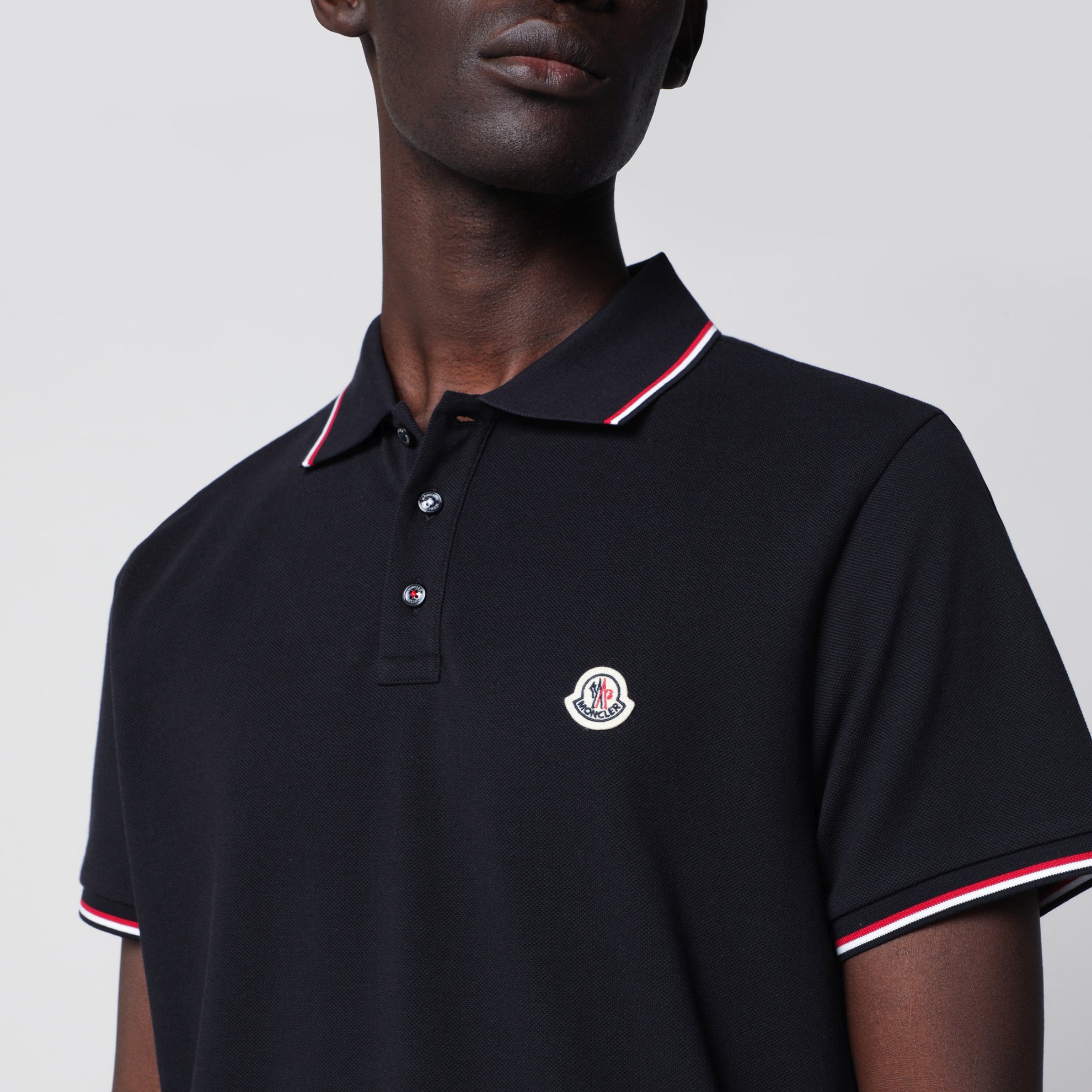 Polo a manica corta blu navy