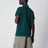 Olive green short-sleeve polo shirt
