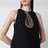 Short embroidered crepe couture dress