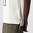 Elfenbeinfarbenes T-Shirt aus Baumwolle mit Logo