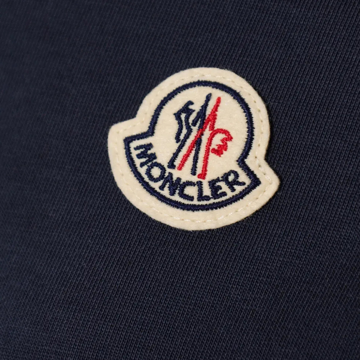 3er-Set Baumwoll-T-Shirts mit Logo-Patch