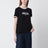 T-shirt in jersey con logo in stile vintage