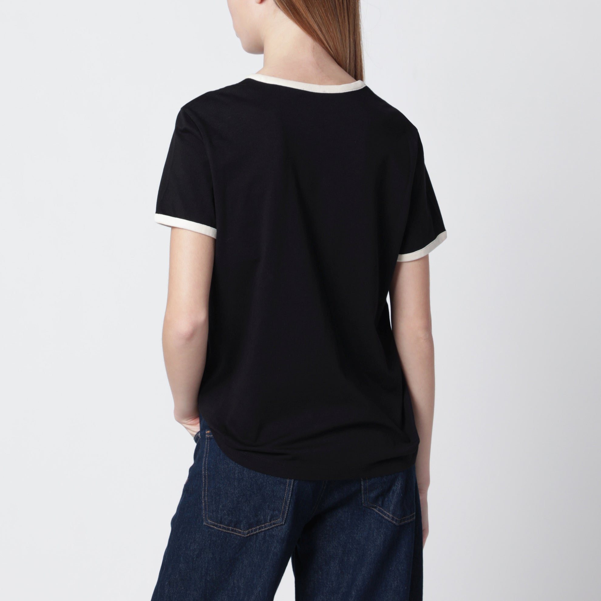Jersey T-shirt with vintage-style logo