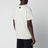 T-shirt beige en coton avec logo brodé