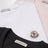 Set di tre T-shirt in jersey di cotone con patch