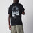 T-shirt blu navy con stampa logo