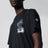 T-shirt blu navy con stampa logo