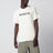 Elfenbeinfarbenes T-Shirt mit Logo-Print