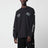 T-shirt a maniche lunghe nera in cotone