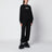 Sweat-shirt noir avec logo brodé