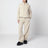 Felpa con zip Teddy avorio