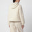 Felpa con zip Teddy avorio