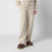 Ivory bouclé trousers