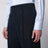 Navy blue cotton trousers