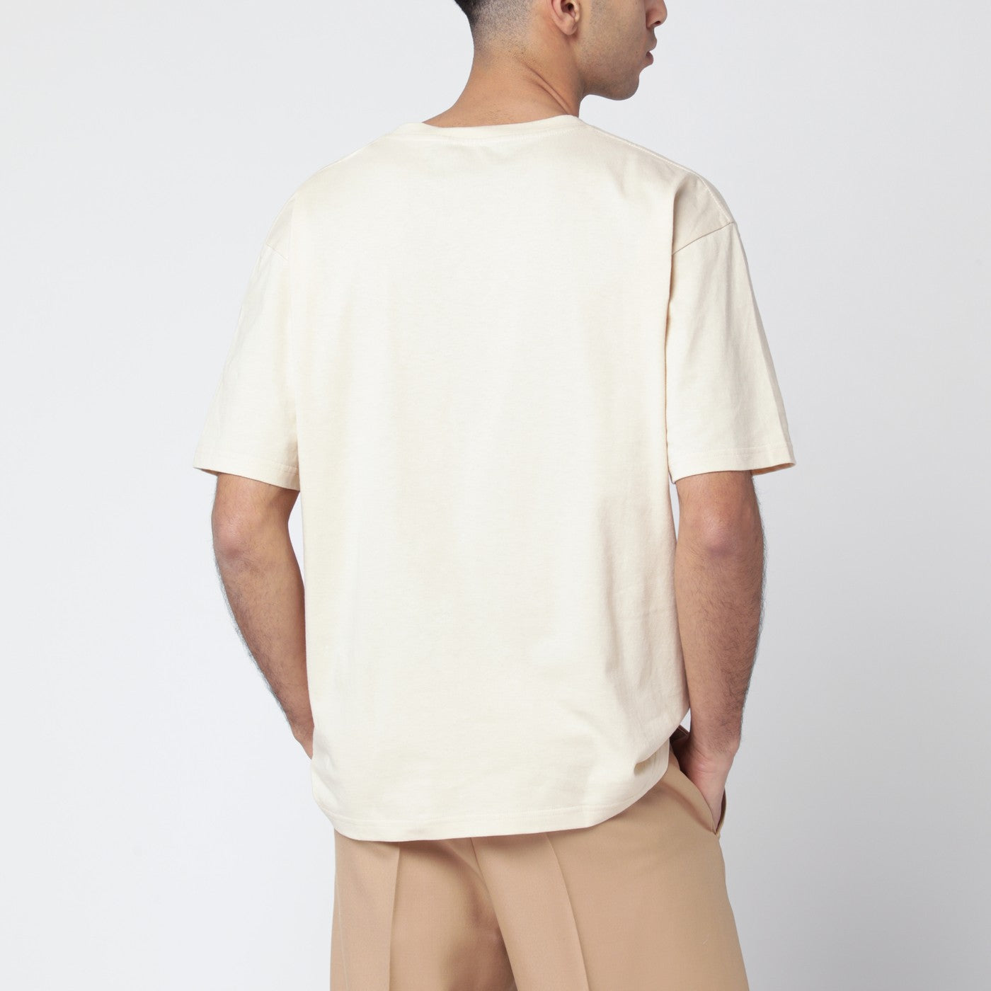 Butter-colored “Made In Valentino” T-shirt