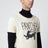 T-shirt color burro con stampa Panther
