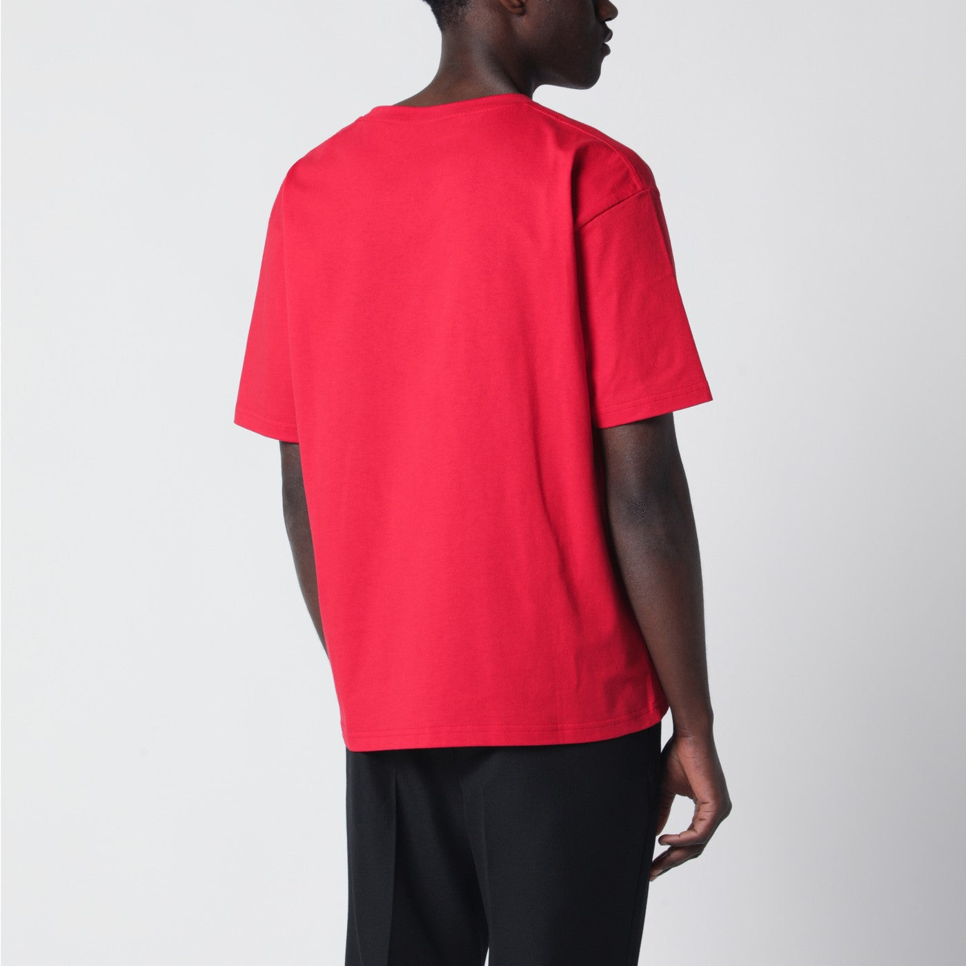 Valentino Red T-shirt with Panther print | TheDoubleF