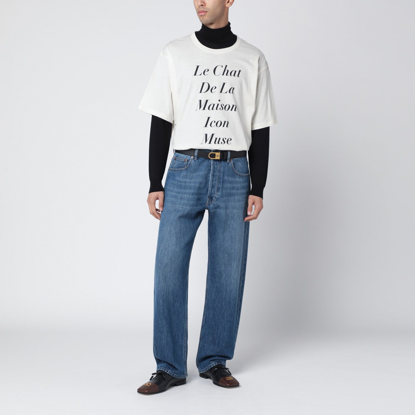Ivory Le Chat De La Maison Icon Muse Anti Hero T-shirt