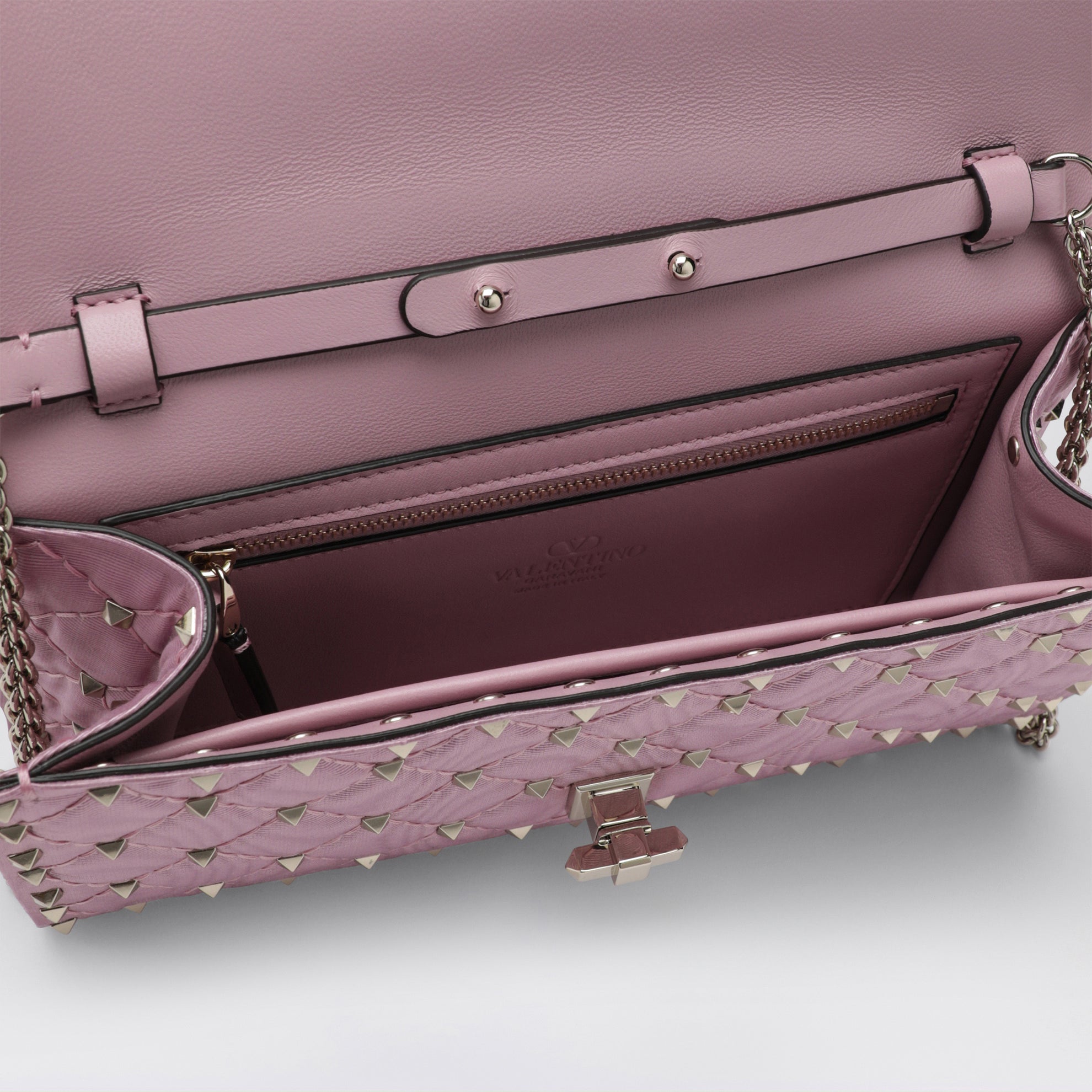Borsa a tracolla Rockstud Spike rosa
