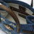 Borsa shopping Antibes piccola in denim ricamato