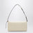 Pochette Devain en cuir coloris beurre avec VLogo
