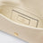 Pochette Devain en cuir coloris beurre avec VLogo