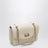 Medium Djuna shoulder bag in nappa leather, white