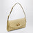 Petit sac DeVain en tissu jacquard cloqué or