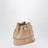Pink leather Vlogo Signature mini hobo bag