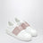 Sneakers Open bianca/rosa antico