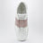 Sneakers Open bianca/rosa antico