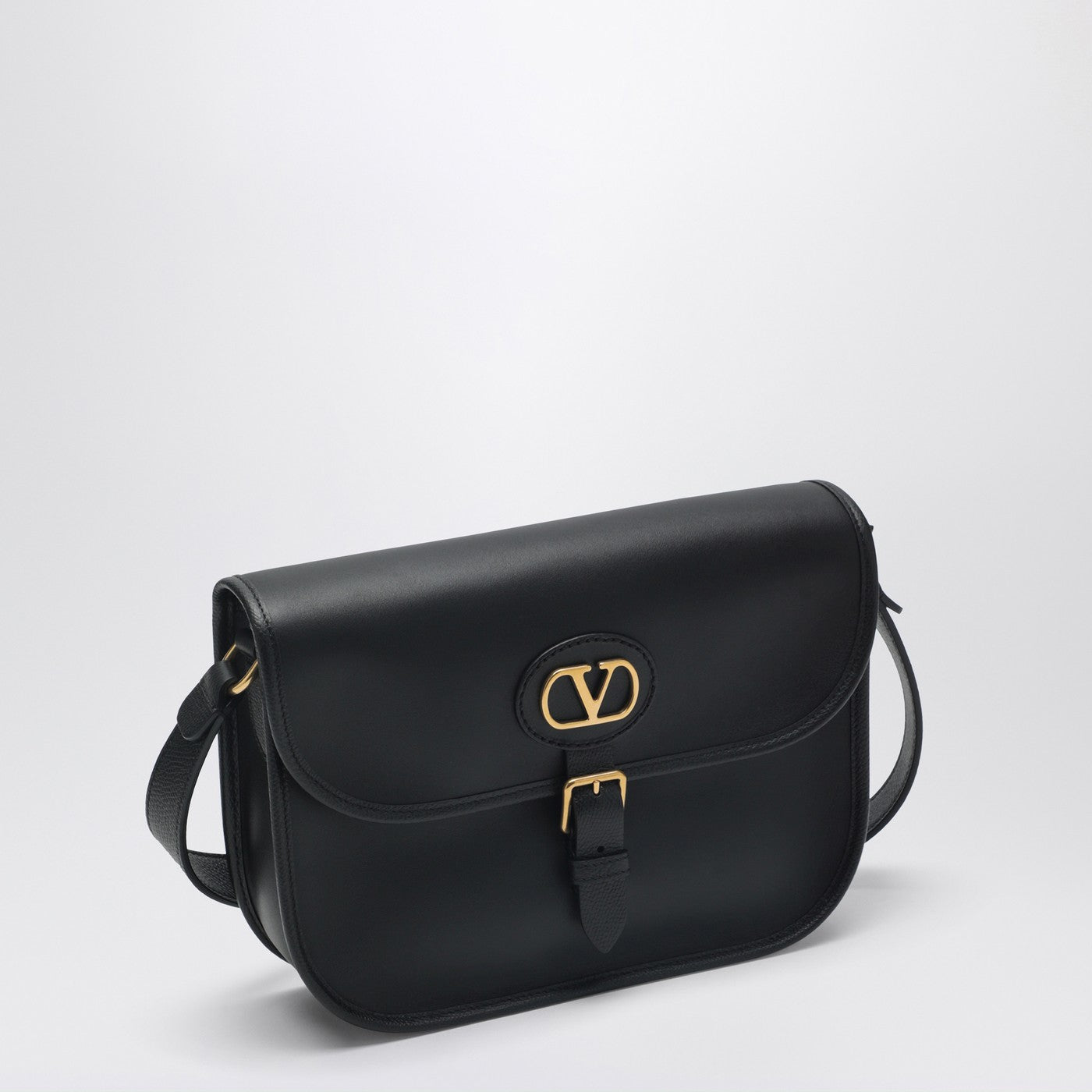 Valentino Garavani Antibes black leather crossbody bag | TheDoubleF