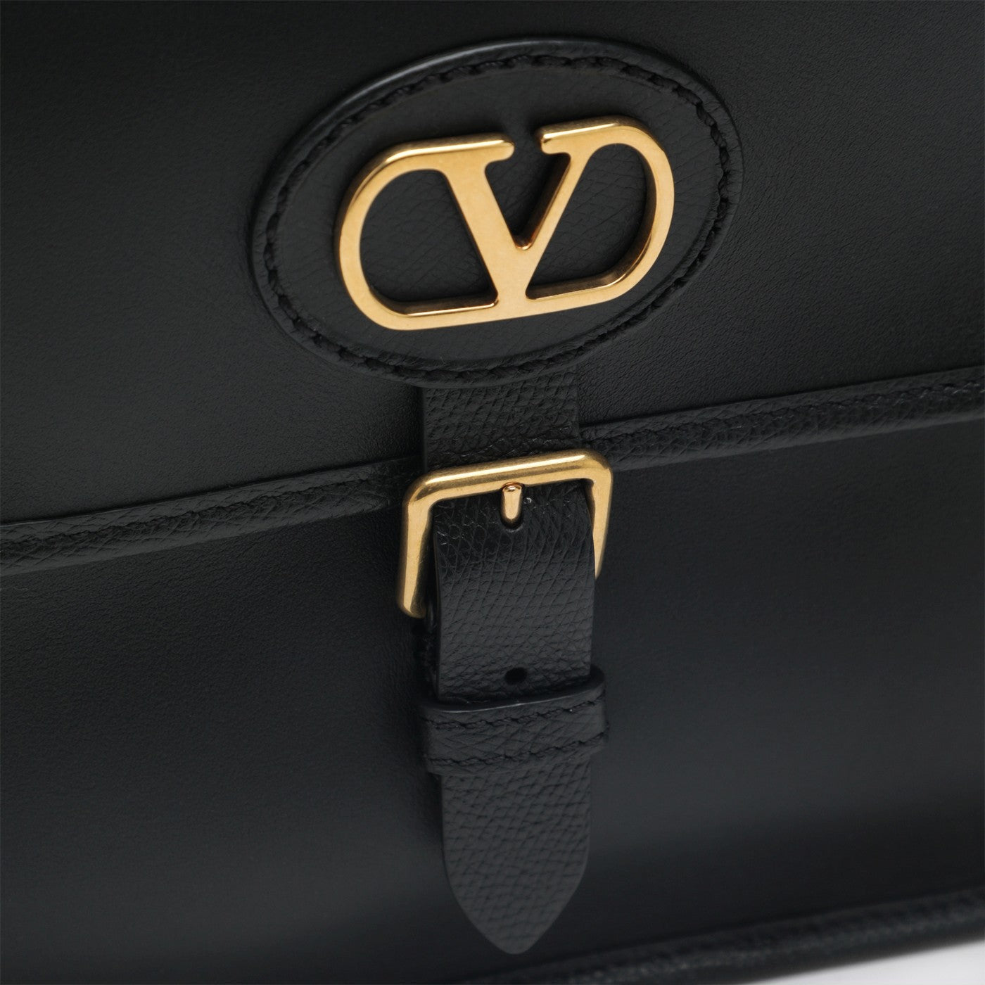 Valentino Garavani Antibes black leather crossbody bag | TheDoubleF