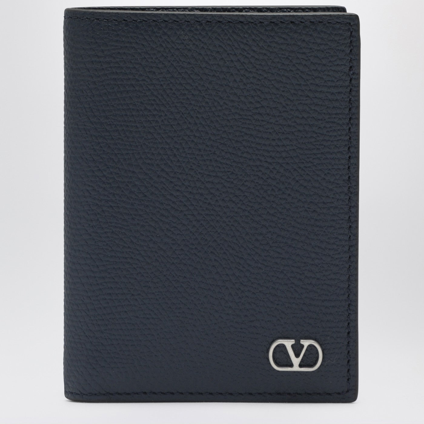 16 Valentino Garavani Wスーツ濃紺ストライプ48 Valentino Garavani Vlogo Signature cardholder navy blue | TheDoubleF