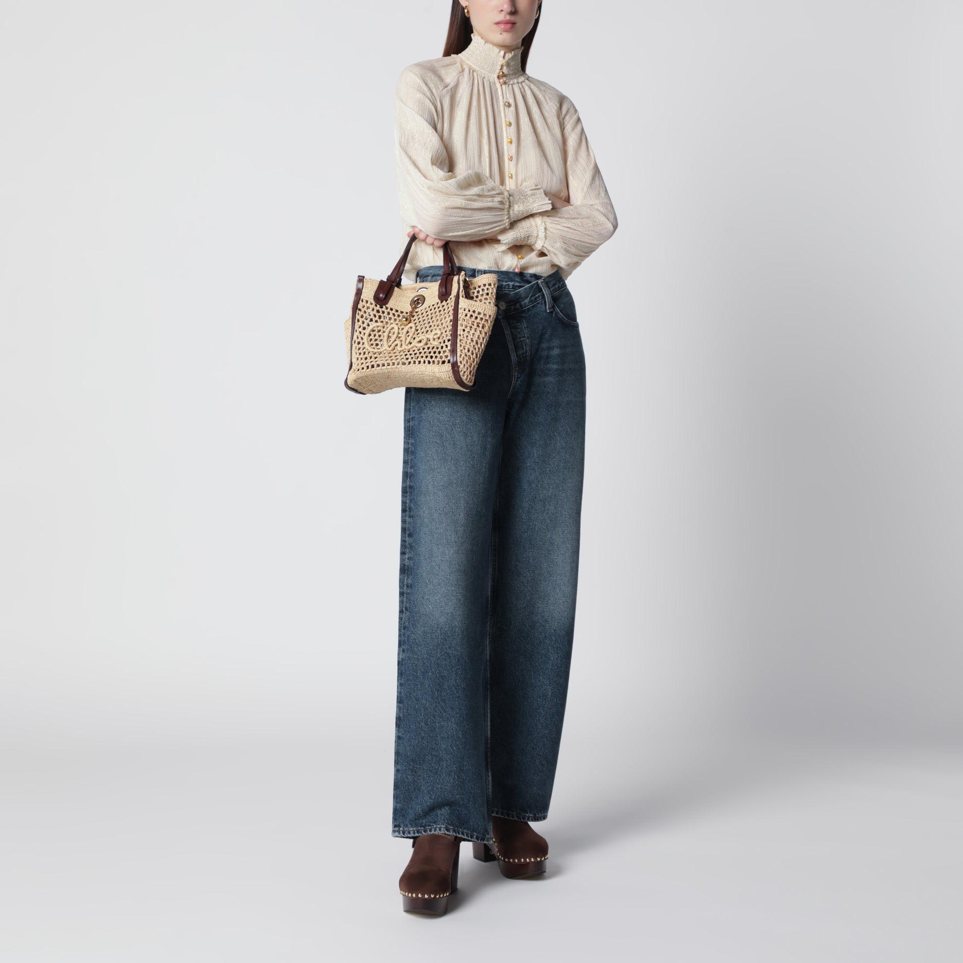 Aster blouse in cream