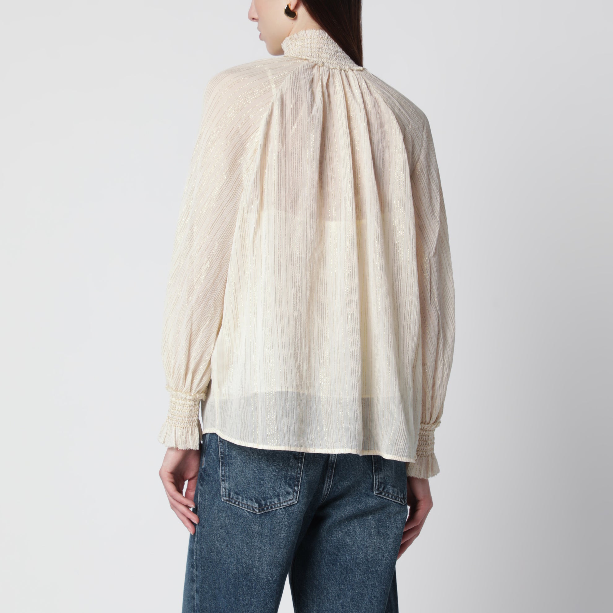 Aster blouse in cream