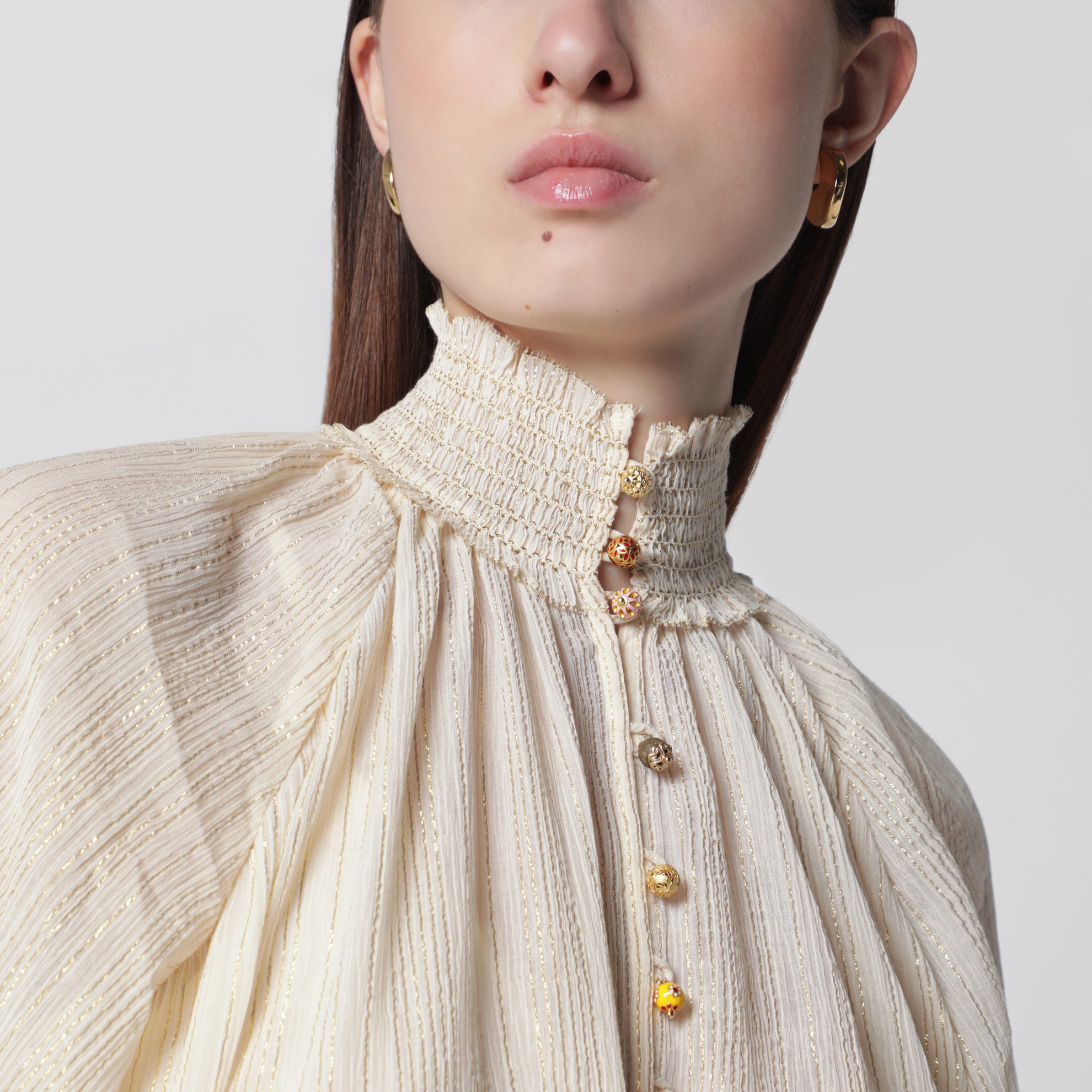 Aster blouse in cream
