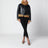 Reversible faux leather zip-up jacket