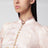 Rosa Alchemy Minikleid mit Paisley-Muster