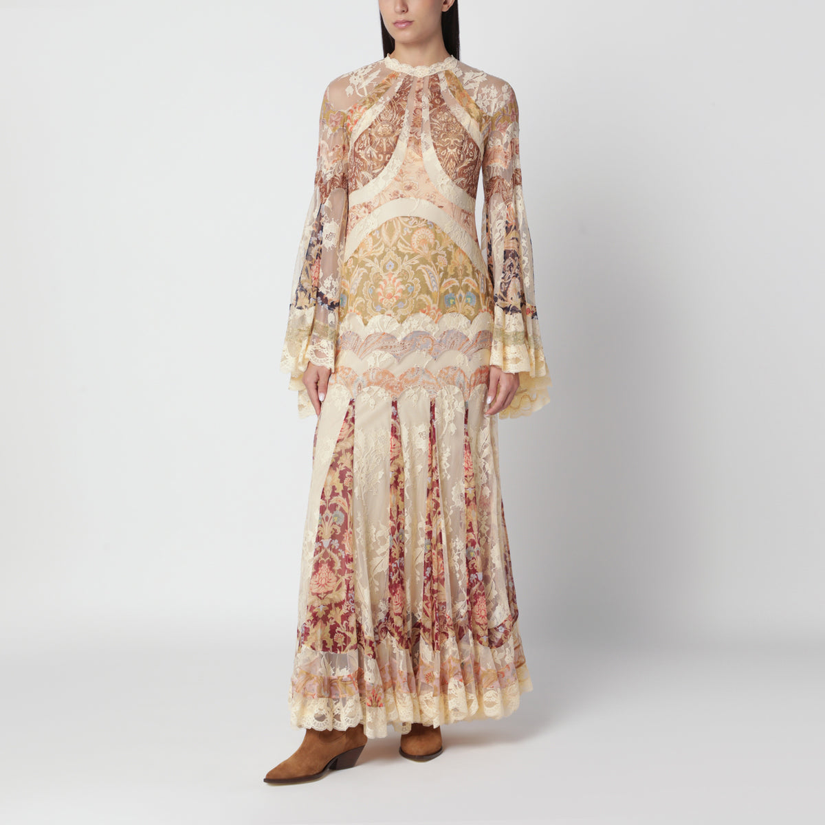 Valiant silk evening dress