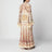 Valiant silk evening dress