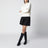 White padded zip-up sweatshirt